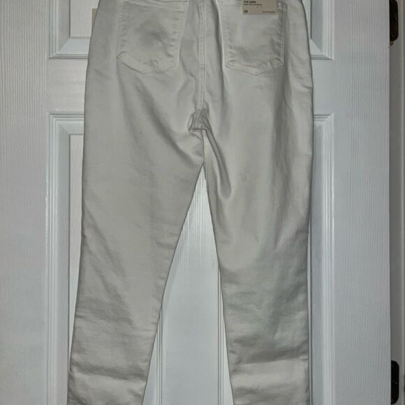 Favorite Daughter The Sara High Rise Skinny Jean in White Size 28 NWT - Picture 8 of 12